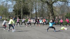 Running Belles in Clissold Park