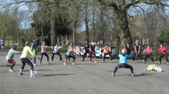 Running Belles in Clissold Park